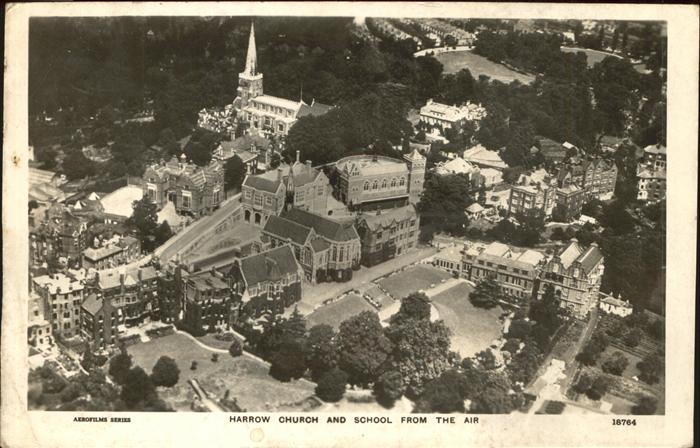 11322169 London Borough of Harrow Harrow Church and School airview