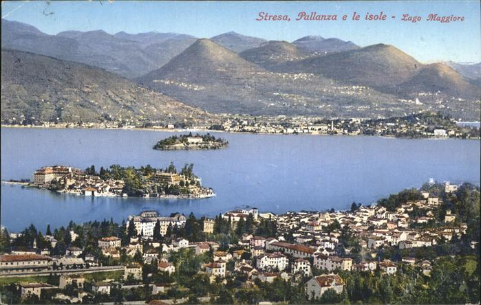 11339423 Stresa Lake Maggiore Pallanza and the island