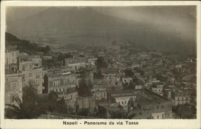 11455911 Naples Panorama de Naples via le Tasse