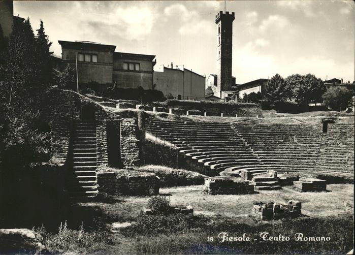 11490234 Fiesole Théâtre Romain