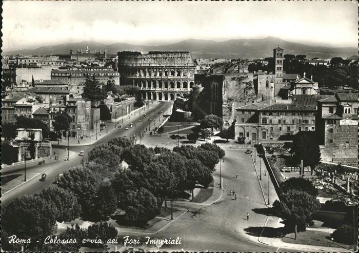 11490879 Rome Roma Colossea and via dei Fori Imperiali