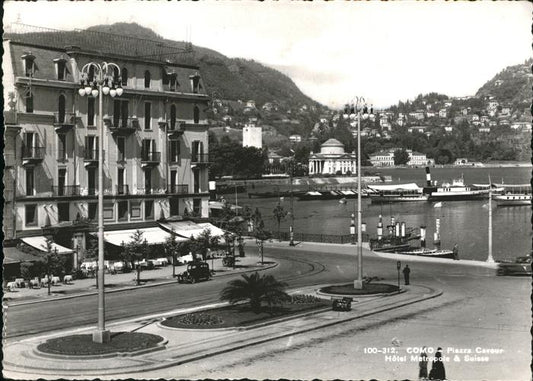 11490934 Como Lago di Como Piazza Cavour Hotel Metropole e Suisse