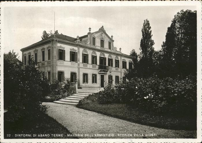 11490937 Abano Terme Mandria dell Armistizio Storica Villa Giusti