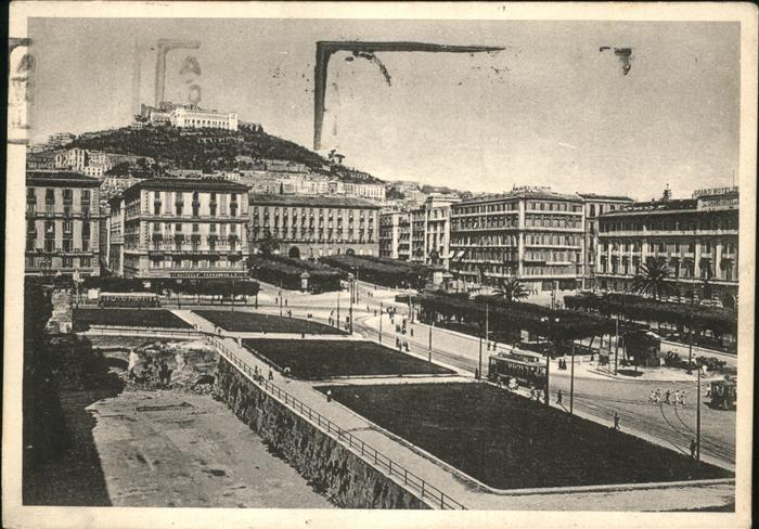 11490941 Napoli Naples Piazza Municipio e Castel S Elmo