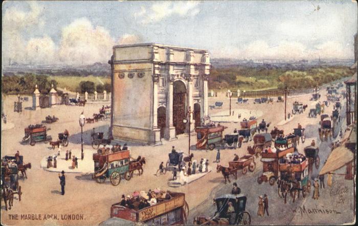 11474678 London artist card Marble Arch