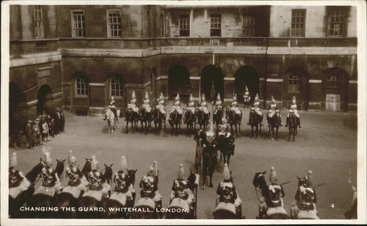 11474768 London Changing Guard Whitehall