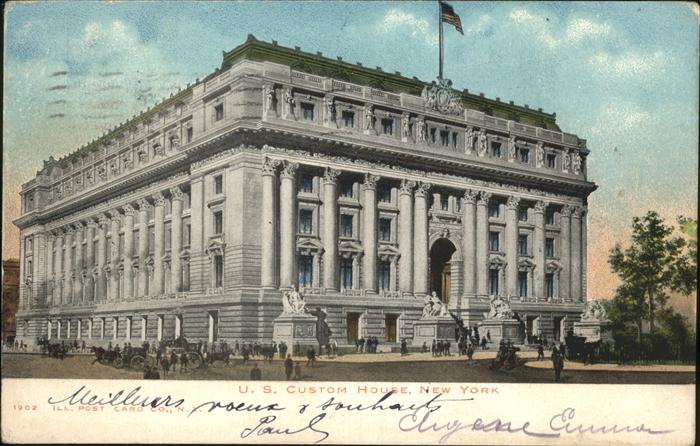 11491346 New York City US Custom House Monument