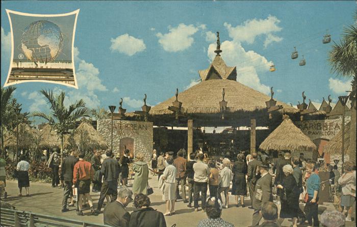 11491543 New York City World s Fair 1964 - 1965 Caribbean Pavilion Unisphere