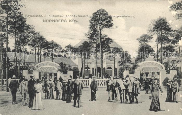 11523739 Exposition Bayr Landes Nuernberg 1906 maison des arts et métiers