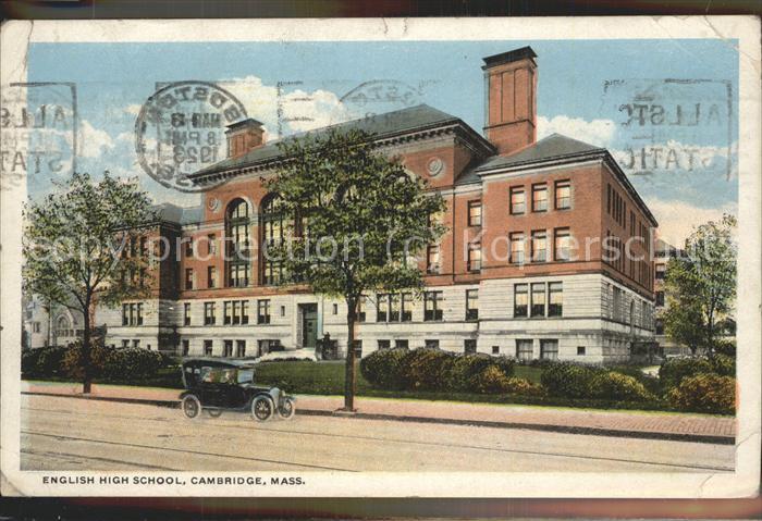 11501115 Cambridge Massachusetts English High School