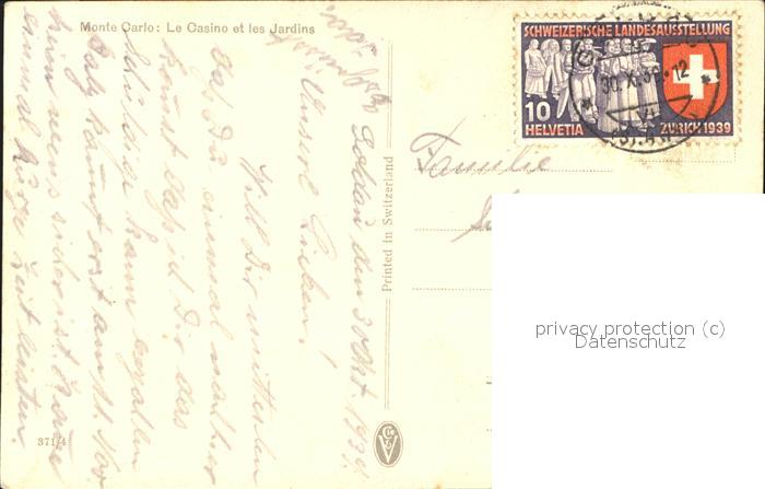 11520194 Monte-Carlo Le Casino et Jardins