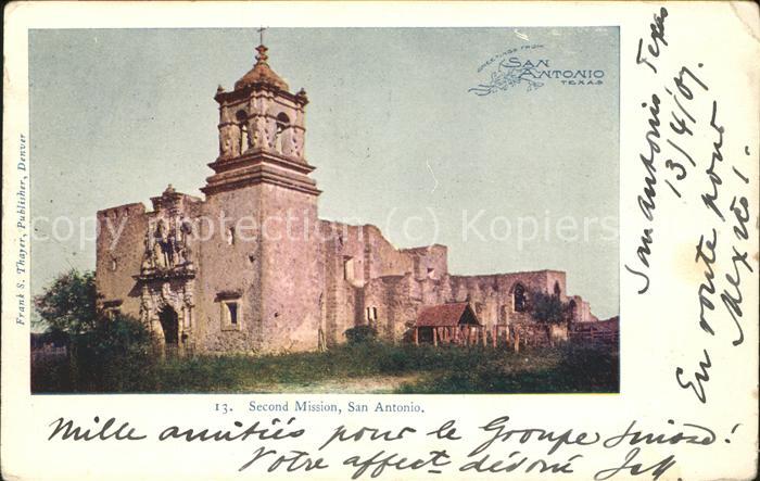 11520279 San Antonio Texas Deuxième mission