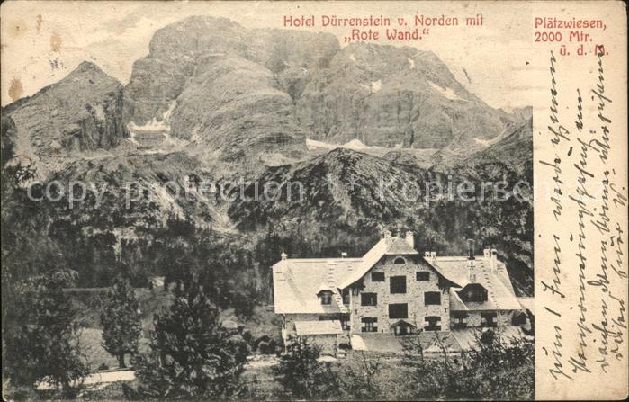 11542333 Plaetzwiesen Hôtel Duerrenstein North Rote Wand