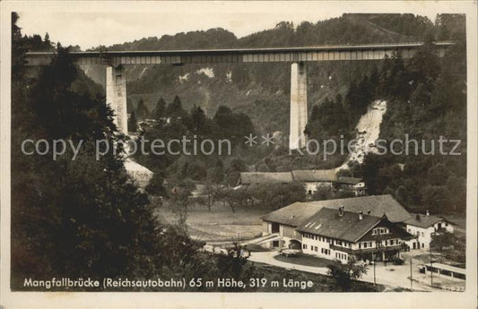 11575644 Structures de ponts Pont Mangfall Reichsautobahn