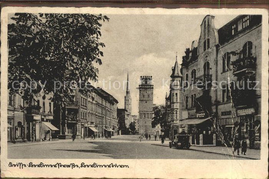 11567057 Neisse Oberschlesien Berlinerstrasse Berlinerturm