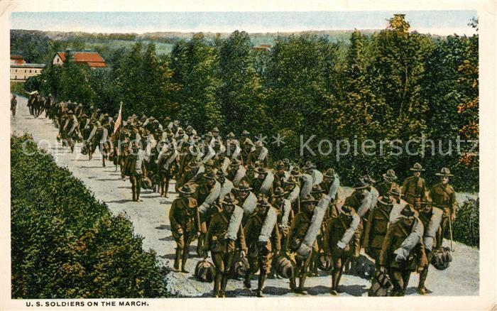 73491636 Wrangell Alaska US Soldiers March