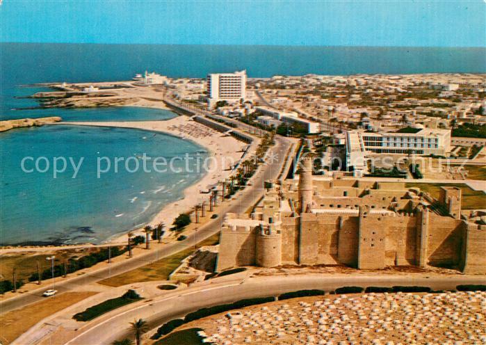 73517044 Monastir Fliegeraufnahme Ribat et Boulevard