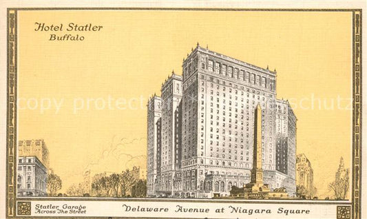 73550539 Buffalo New York Hotel Statler