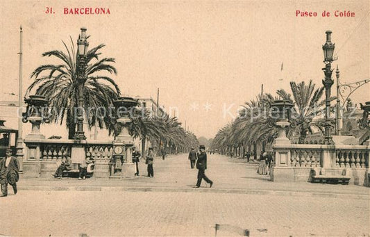 73557462 Barcelona Cataluna Paseo de Colón