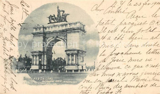 73562299 Brooklyn New York Soldiers and Sailors Memorial Arch