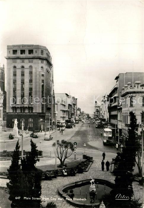 73571424 Port Elizabeth Southafrica Main Street from City Hall