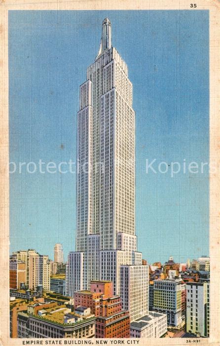 73573107 New York City Empire State Building Skyscraper Illustration