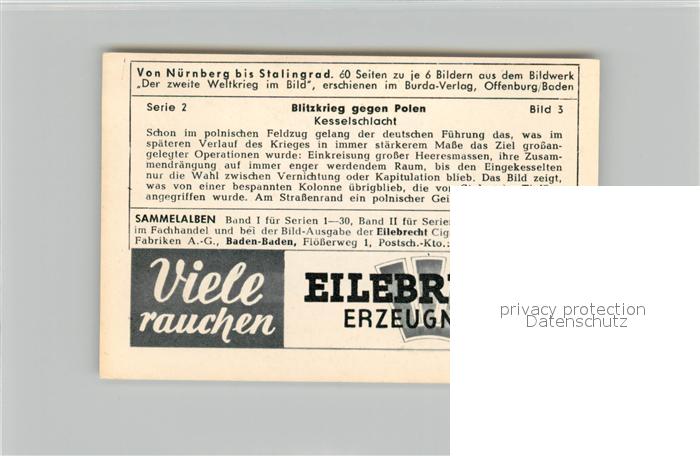 73578030 Militaria Deutschland WK2 Von N?rnberg bis Stalingrad Blitzkrieg gegen