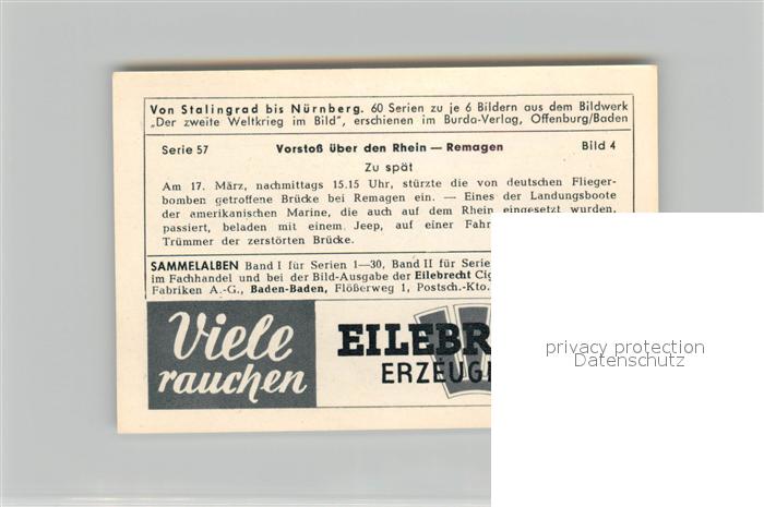 73578042 Militaria Deutschland WK2 Von N?rnberg bis Stalingrad Vorstoss ?ber den