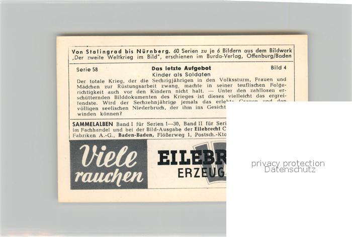 73578374 Militaria Deutschland WK2 Von Stalingrad bis N?rnberg Das letzte Aufgeb