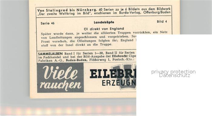 73578443 Militaria Deutschland WK2 Von Stalingrad bis N?rnberg Landek?pfe ?l dir