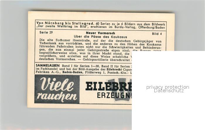 73578541 Militaria Deutschland WK2 Von N?rnberg bis Stalingrad Neuer Vormarsch P