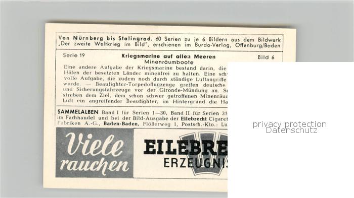 73578886 Militaria Deutschland WK2 Von N?rnberg bis Stalingrad Kriegsmarine auf