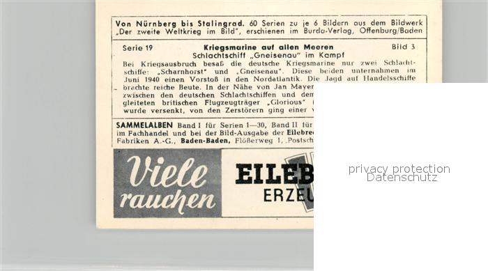 73578889 Militaria Deutschland WK2 Von N?rnberg bis Stalingrad Kriegsmarine auf