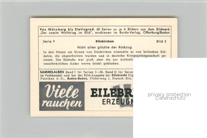 73579193 Militaria Deutschland WK2 Von N?rnberg bis Stalingrad D?nkirchen R?ckzu