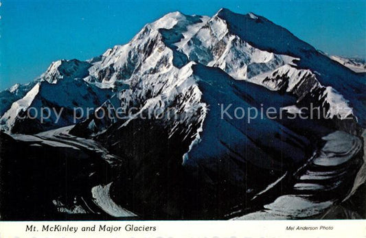 73580331 Mount McKinley Alaska Major Glaciers