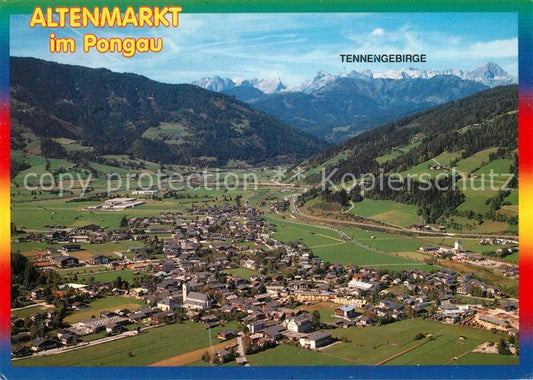 73587431 Altenmarkt Pongau Fliegeraufnahme mit Tennengebirge