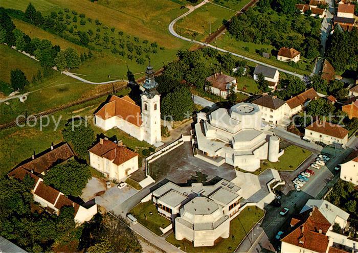 73587453 Oberwart Osterkirche Fliegeraufnahme