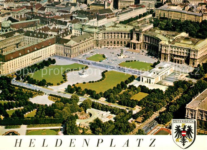 73587486 Wien Heldenplatz und Neue Hofburg Fliegeraufnahme