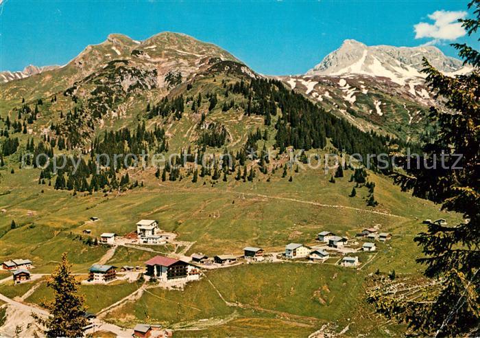 73588368 Lech Vorarlberg Fliegeraufnahme mit Woesterhorn und Woesterspitze