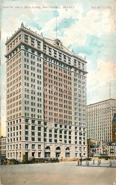 73588785 New York City White Hall Building Whitehall Street