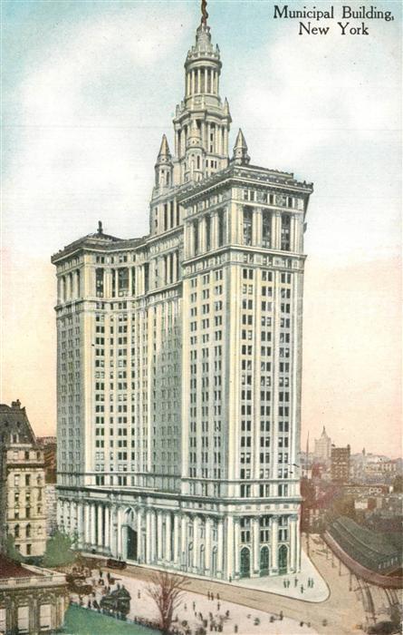 73588822 New York City Municipal Building Illustration