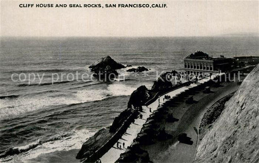 73588848 San Francisco California Cliff House and Seal Rocks