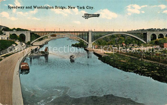 73588860 New York City Speedway and Washington Bridge