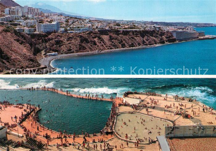 73588920 Bajamar Tenerife Kuestenpanorama Fliegeraufnahme