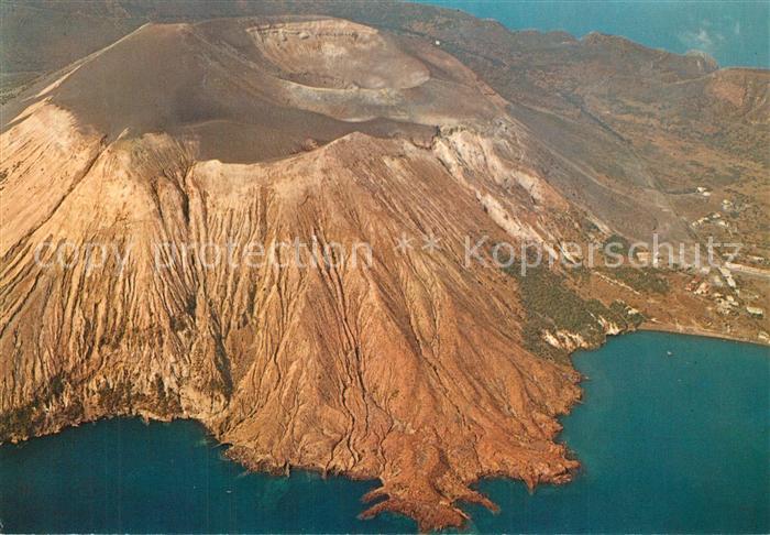 73588955 Eolie Isola di Vulcano Vulkaninsel Fliegeraufnahme