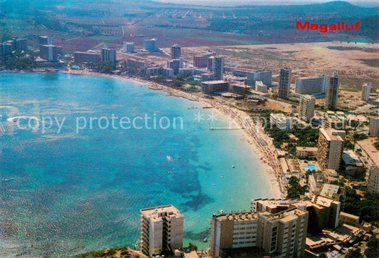 73589198 Magalluf Magaluf Mallorca Kuestenpanorama Fliegeraufnahme