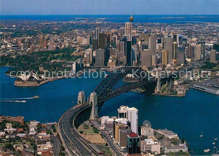 73590967 Sydney Nouvelle-Galles du Sud Photo aérienne de l'Opéra de Harbour Bridge