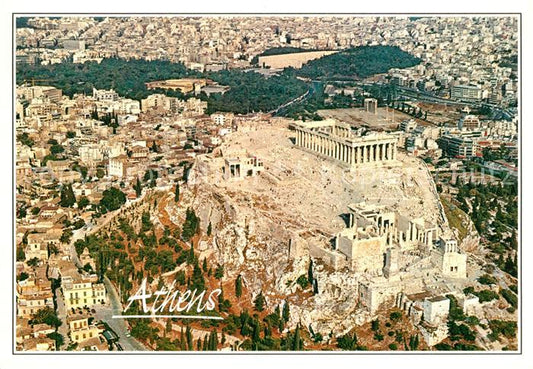 73591121 Athenes Athen Fliegeraufnahme Acropolis