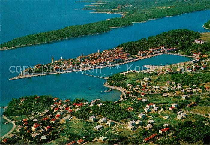 73590366 Rab Croatia Fliegeraufnahme