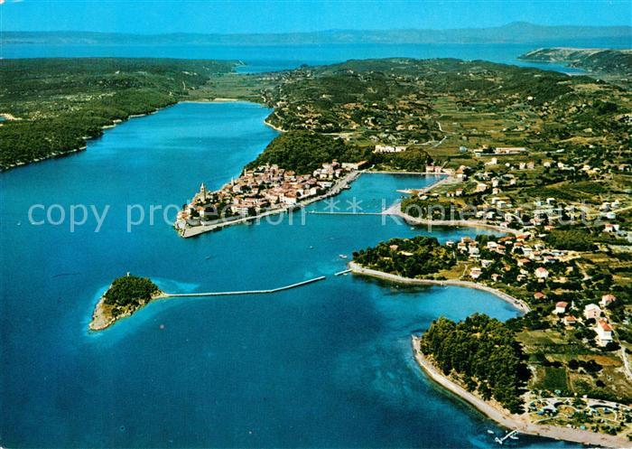 73590368 Rab Croatia Fliegeraufnahme